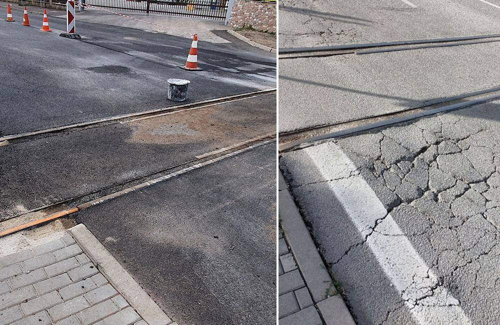 Foto: Priecestie na Kamennej ulici opravili pred tromi rokmi, dnes sa opäť rozpadá