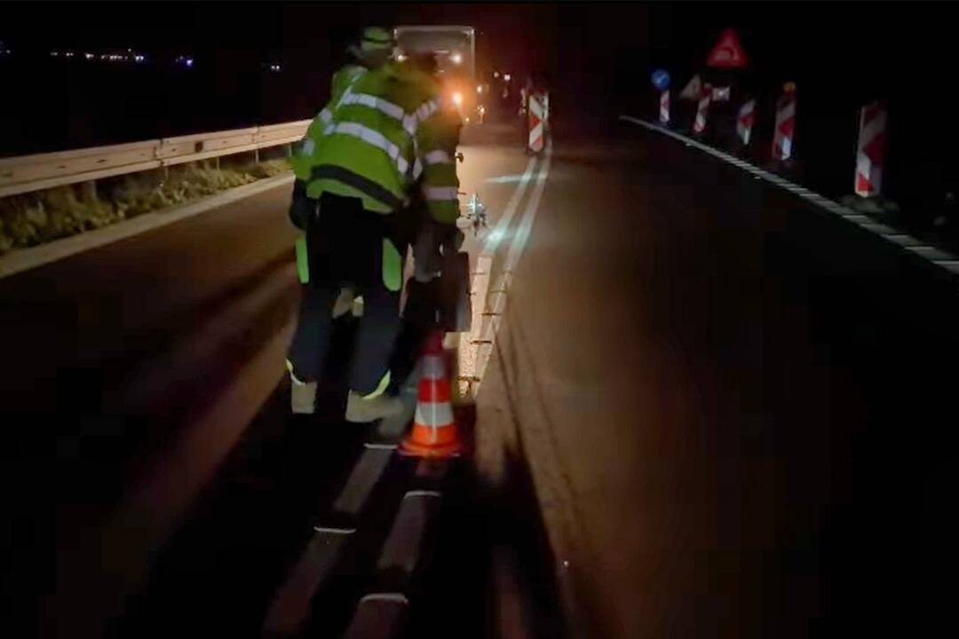 Foto: VIDEO: Premávku pod Strečnom obmedzili. Polícia žiada vodičov o ohľaduplnosť