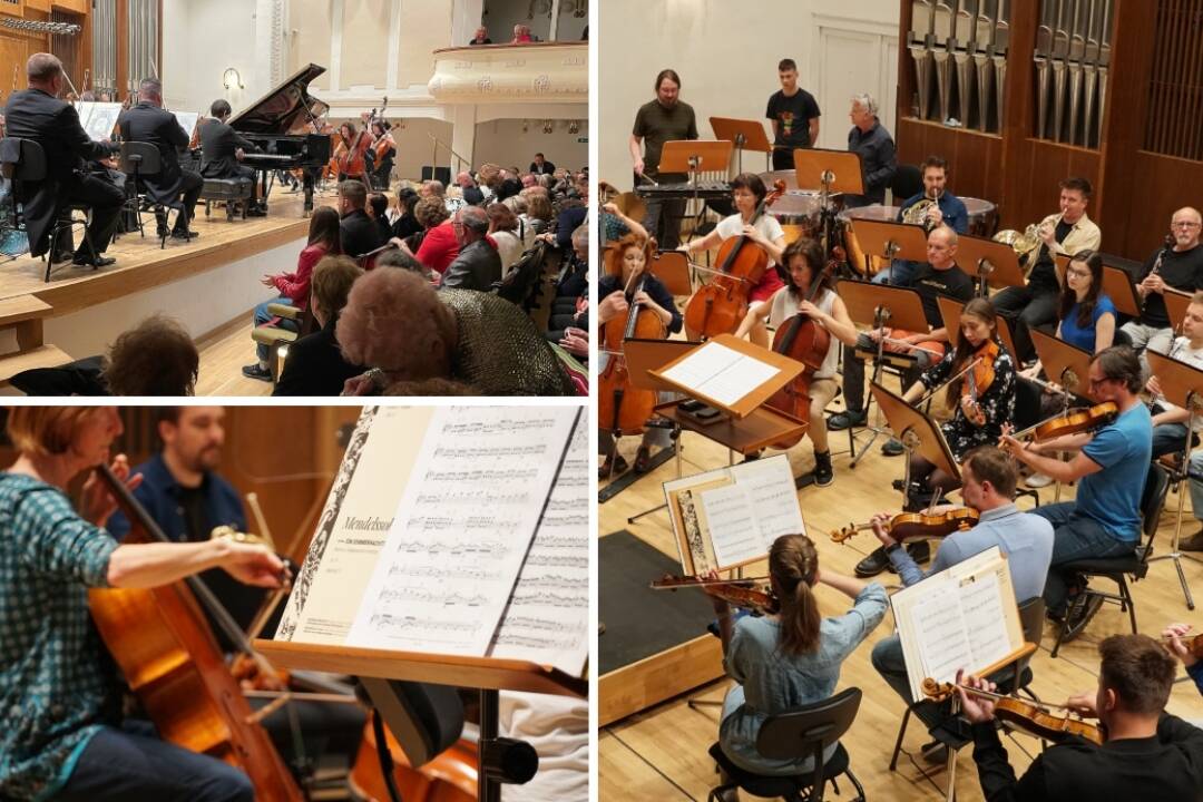 FOTO: Strávili sme koncertný deň s hudobníkmi Štátneho komorného orchestra Žilina