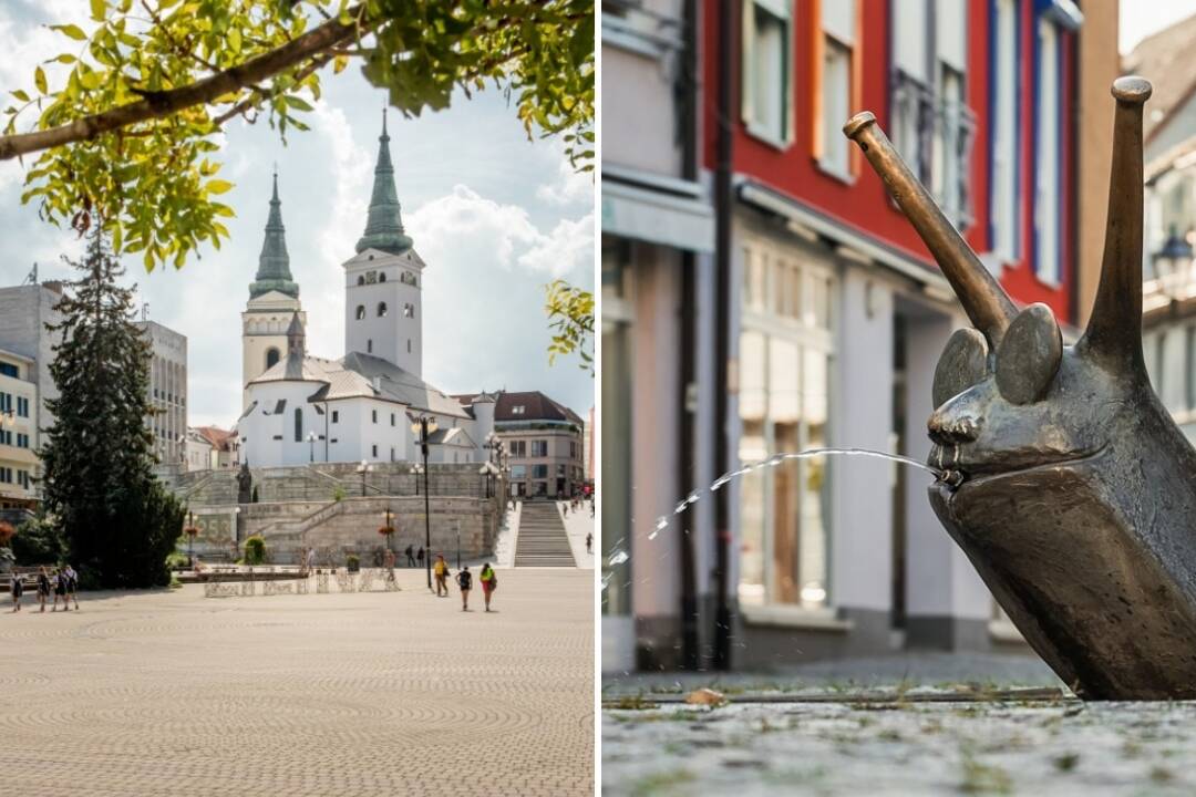 Foto: Na žilinskom námestí môžu vyrásť nové fontány či trysky z potoka Všivák. Súťažili architekti