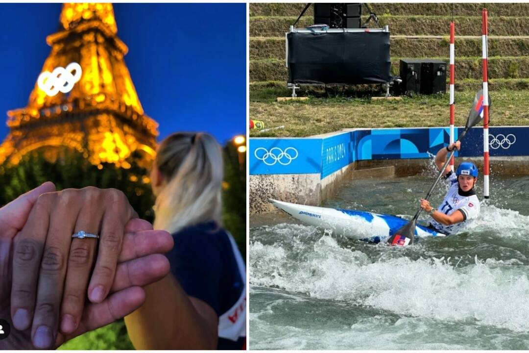 Foto: Žilinská slalomárka Mintálová sa zasnúbila na olympiáde v Paríži. Cenný kov nemá na krku, ale na prste