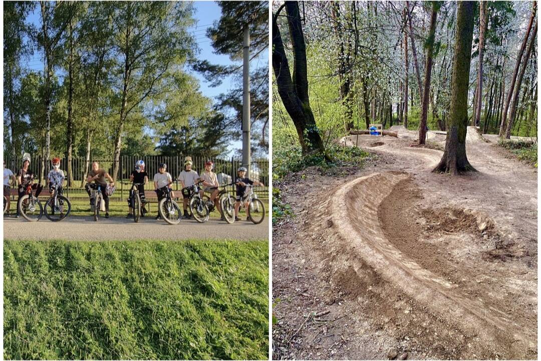 Foto: Horskí cyklisti budú mať v Žiline nové zázemie. Dobrovoľníci chcú vybudovať trate v lesíku pri Dubni