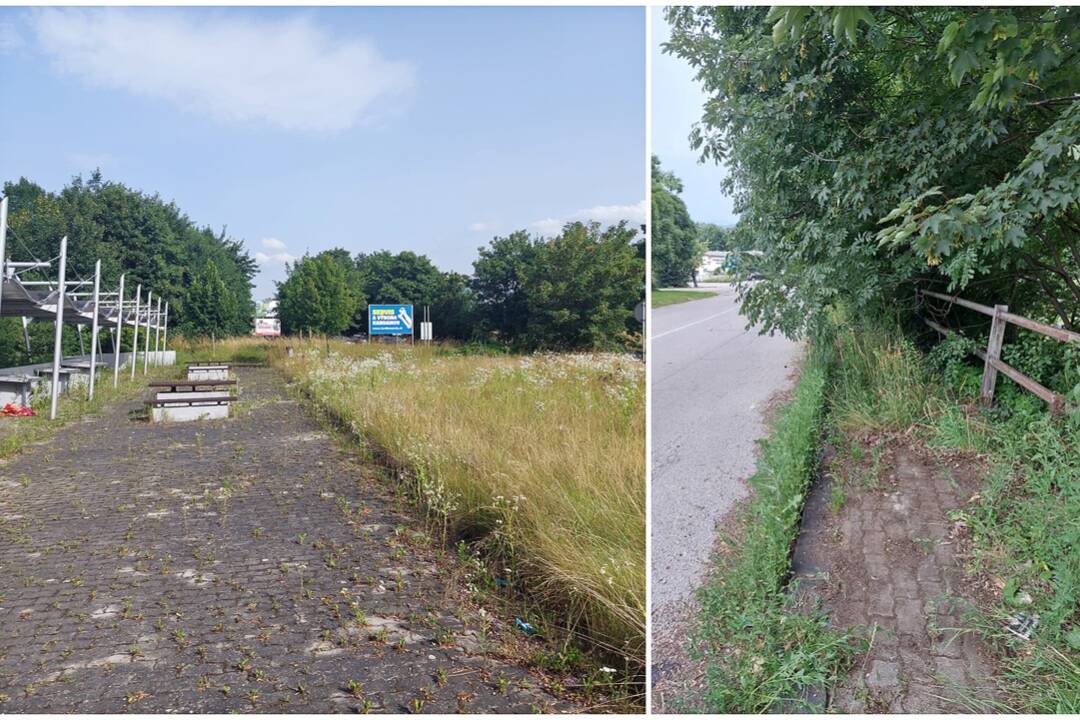 FOTO: Zabudnutá vyhliadka na Vodné dielo Žilina ožíva. Po dobrovoľníkoch prišiel rad aj na mesto