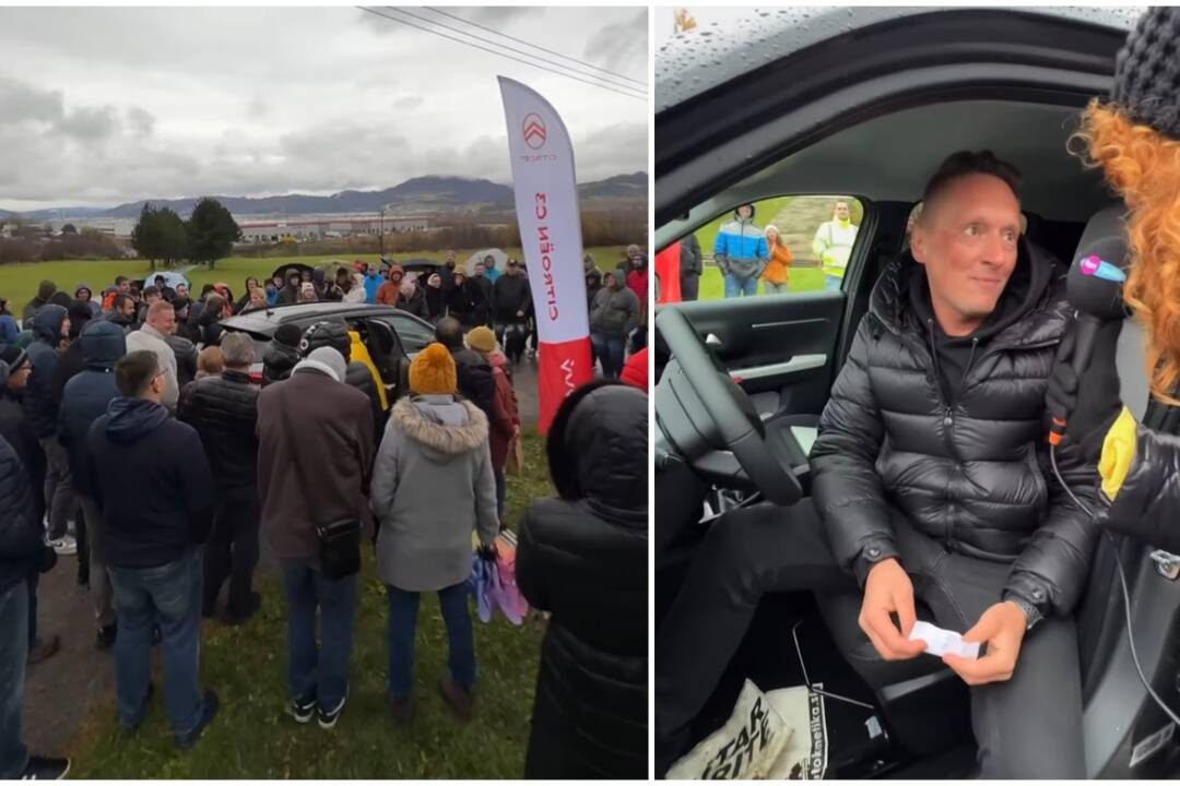 Foto: Nové auto, po ktorom pátralo celé Slovensko, ukrylo Fun rádio kúsok od Žiliny. Našlo ho 111 ľudí