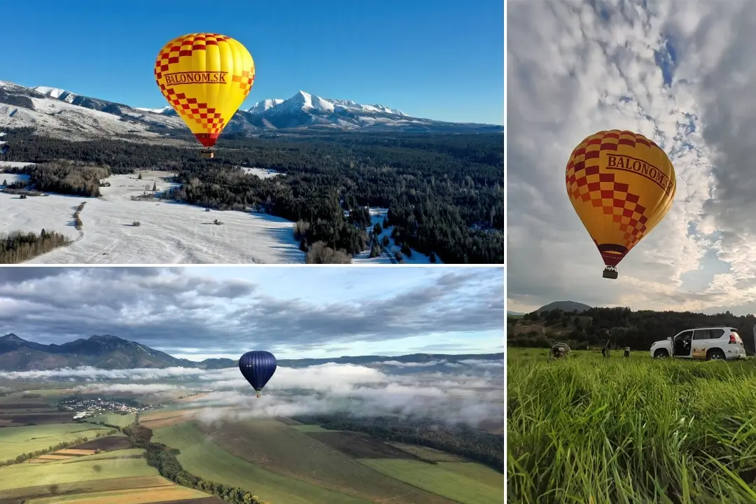 Foto: Adrenalín, romantika a nezabudnuteľné zážitky: Vzlietnite nad oblaky a vychutnajte si nádherné výhľady