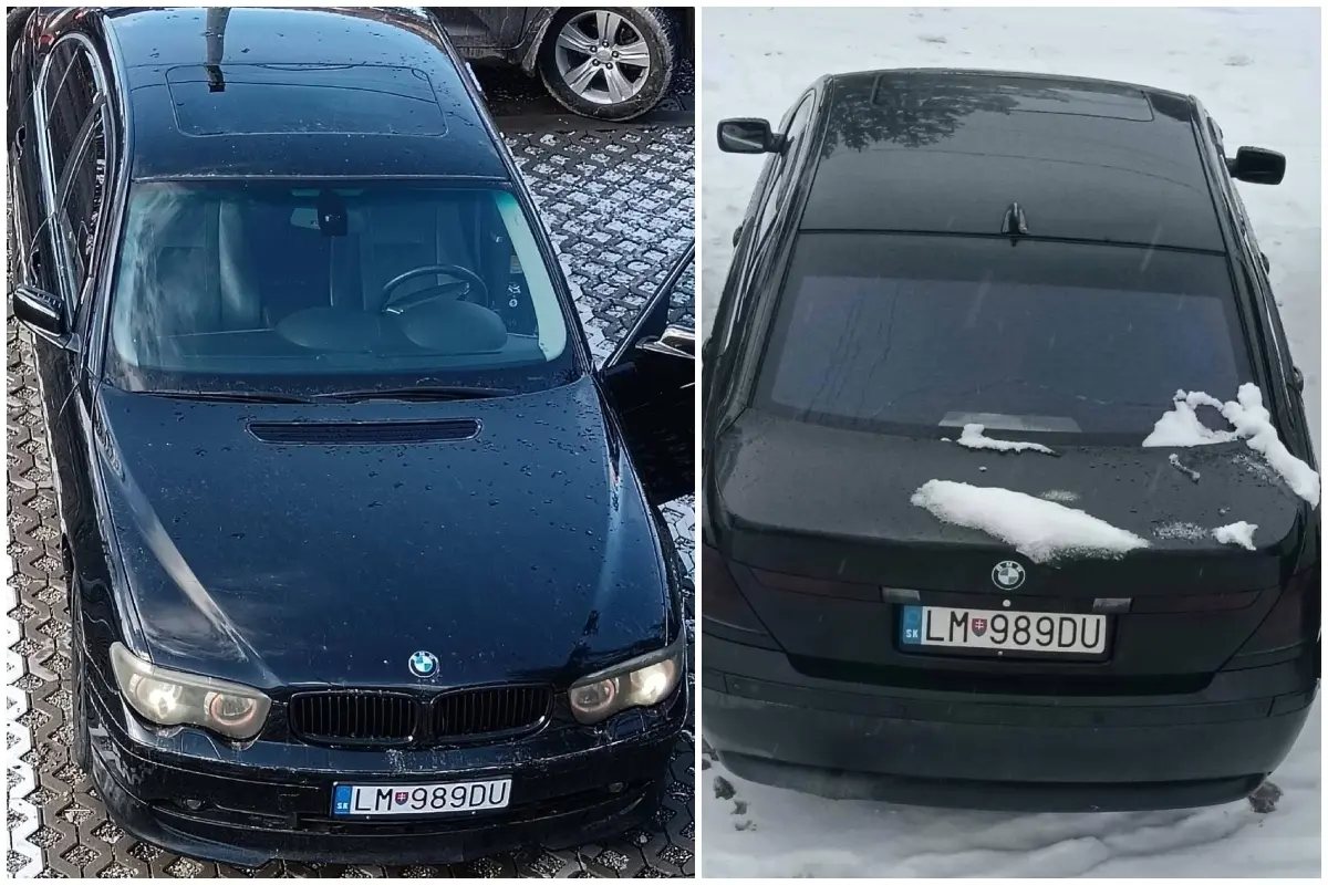 Foto: BMW s mikulášskymi značkami mení majiteľov, pokuty chodia len jednému. Hľadá ho HAKA