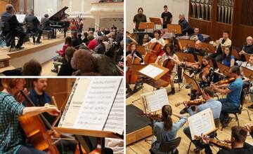 FOTO: Strávili sme koncertný deň s hudobníkmi Štátneho komorného orchestra Žilina