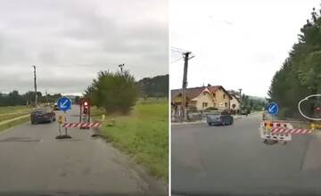 VIDEO: Semafory pri Rajci vodiči úplne ignorujú. Motoristu obiehali na červenú pred každým z nich