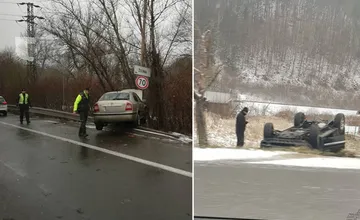 Žilinský kraj čaká chumelica, ohrozí najmä vodičov. Keď nedbali na výstrahy, havarovali