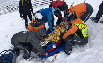 Mladá snowboardistka si v Jasnej spôsobila vážny úraz. Doplatila na vlastnú nezodpovednosť