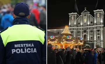 Žobrajúce deti obťažovali ľudí na vianočných trhoch v Žiline, mestská polícia musela zasiahnuť