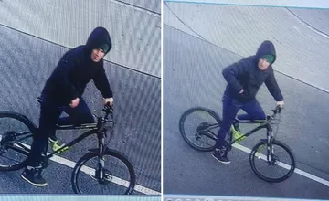 Spred obchodu v Strečne zmizol bicykel. Muž, ktorý na ňom odišiel, pozrel do kamery