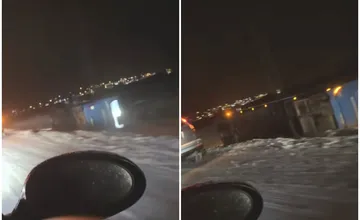 VIDEO: Pri hlavnom ťahu cez Oravu leží prevrátený autobus, cesty pokrýva sneh a ľad