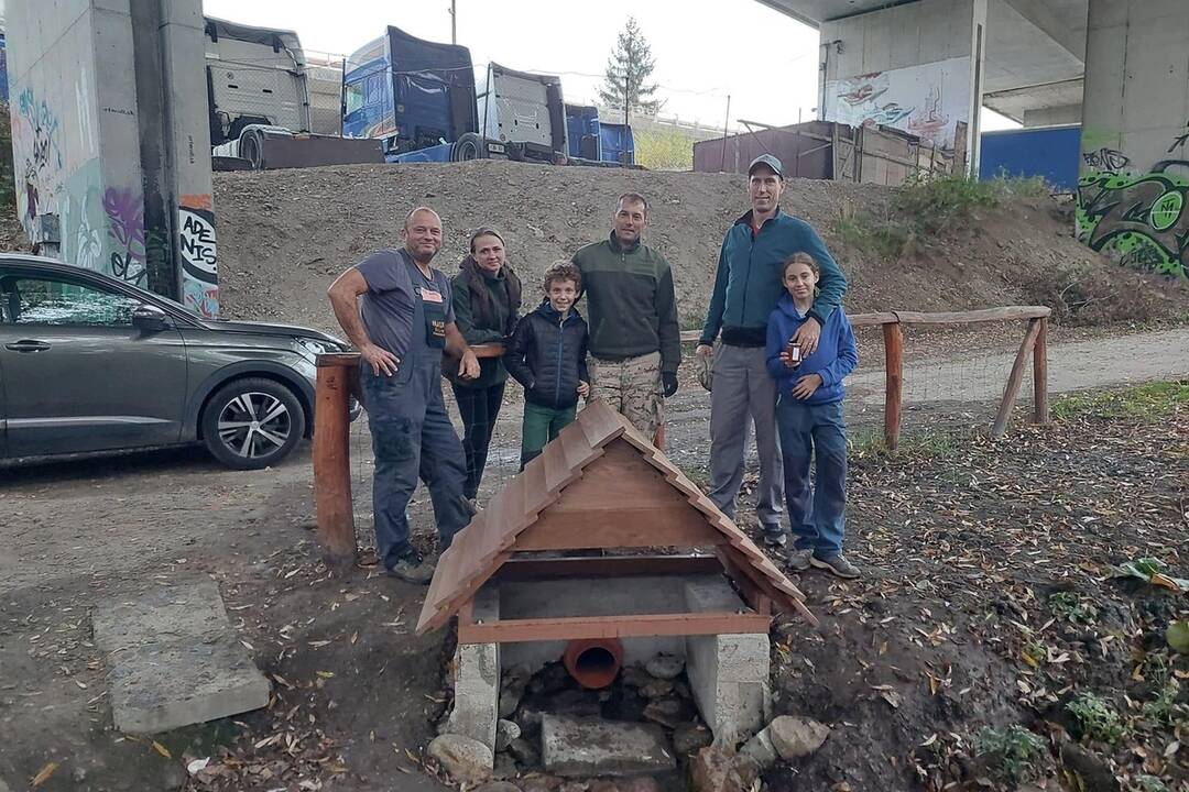 FOTO: Framborský park má novú studničku s liečivou vodou, foto 8