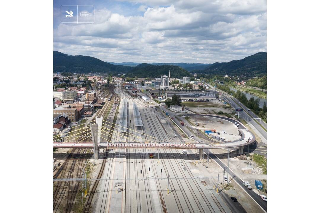 FOTO: Takto napredujú práce na modernizácii železničného uzla Žilina, foto 1