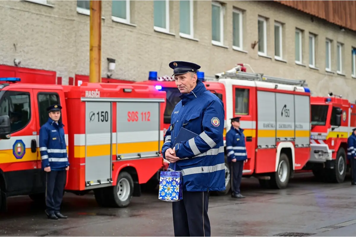 FOTO: Rozlúčka so žilinským hasičom Pavlom Kypusom, foto 1