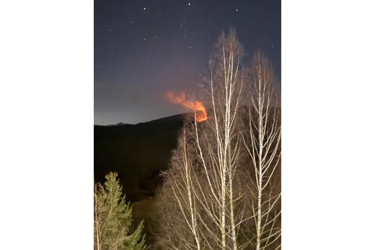 FOTO: Požiar rekreačnej chaty na Hradisku, foto 8