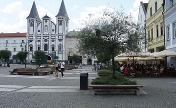 FOTO: Včelí roj na Mariánskom námestí v Žiline